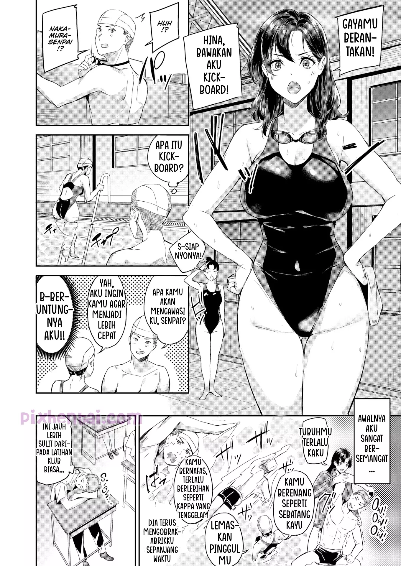 Komik hentai xxx manga sex bokep Splash Mermaid in a Competitive Swimsuit 4